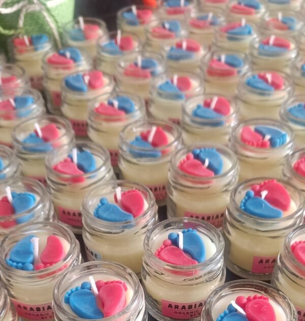 Baby Feet Jar Candles