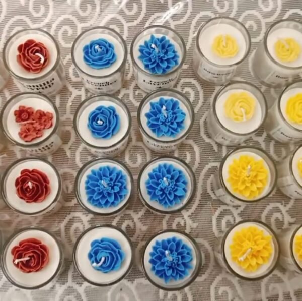 Shot Glass Jar Candles