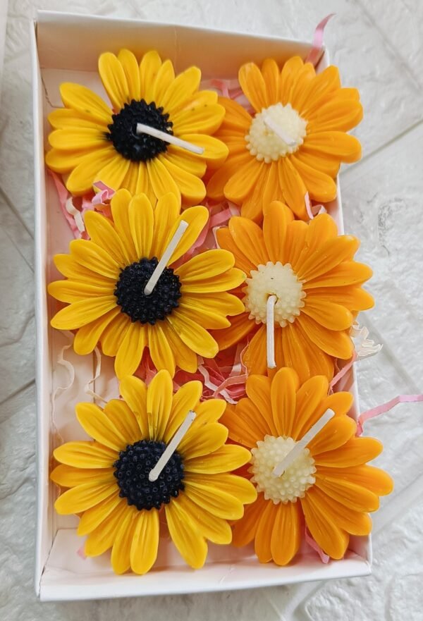 Daisy Flower Floating Candle