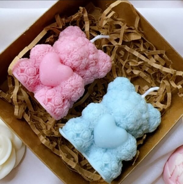 Teddy Bear Candle