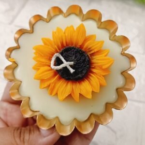 Sunflower Urli Candle