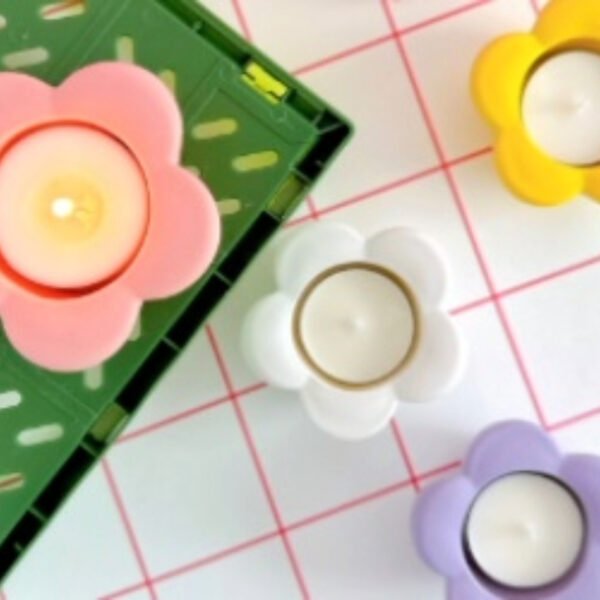Flower Tealight Candle Holder