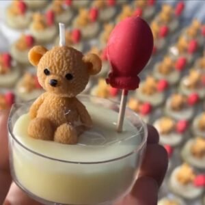 Baby Bear Tealight Candles
