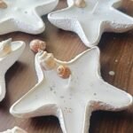 Concrete Starfish Jar Candle