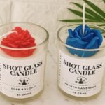 Shot Glass Jar Candles