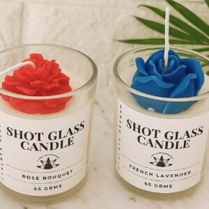 Shot Glass Jar Candles