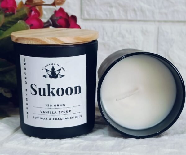 Black Jar Candle || Sukoon