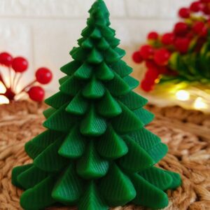 Christmas Pine Tree Candle