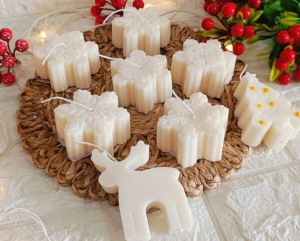 Snowflake Candle