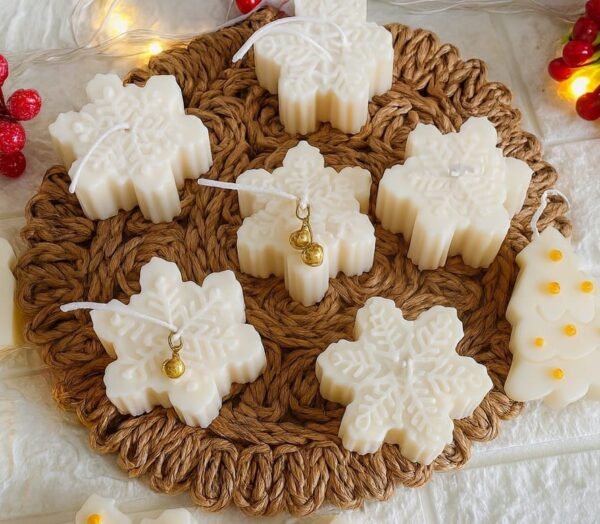 Snowflake Candle