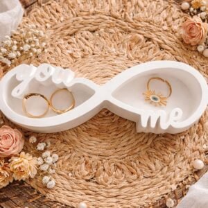 Infinity “You & Me” Décor & Candle Jar: