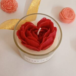 Heart in Bloom Candle