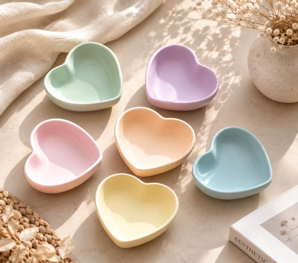 Heart Dish || Home Decor & Candle Making