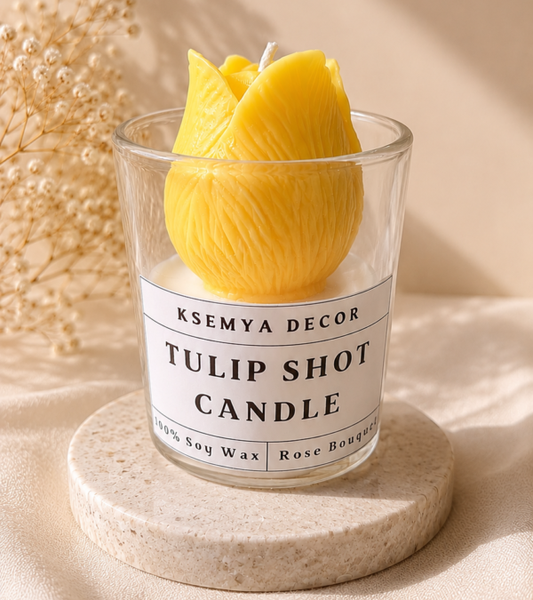 Tulip Shot Candle